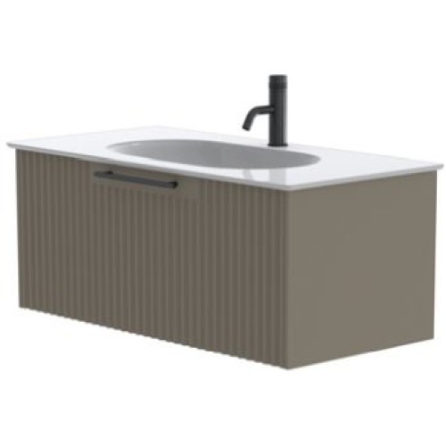 Catalano - Elements Horizon Flute 100 1 Drawer Unit