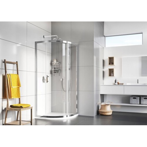 Roman Showers - Innov8 One Door Quadrant 800x1000mm