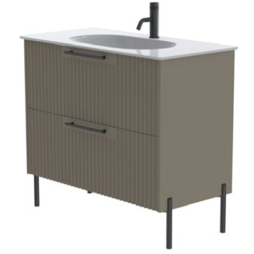 Catalano - Elements Horizon Flute 100 2 Drawer Unit