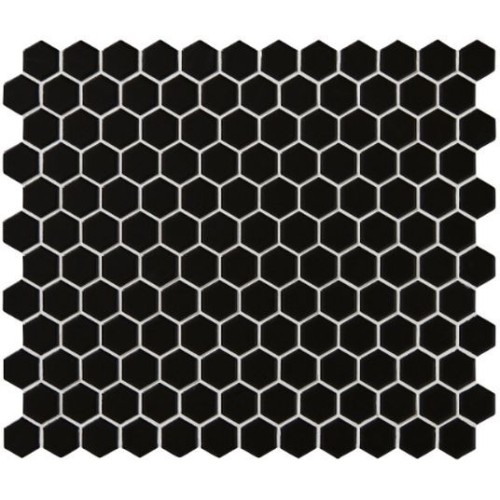 Ca Pietra - Mono Hex Porcelain Mosaic Tile 26 x 30 x 0.6cm