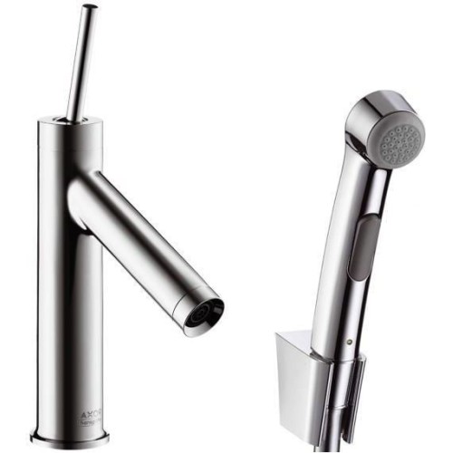 Axor - Starck Single Lever Basin Mixer 90 With Bidette Hand Shower