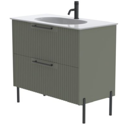 Catalano - Elements Horizon Flute 100 2 Drawer Unit