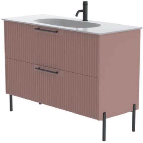 Catalano - Elements Horizon Flute 125 2 Drawer Unit