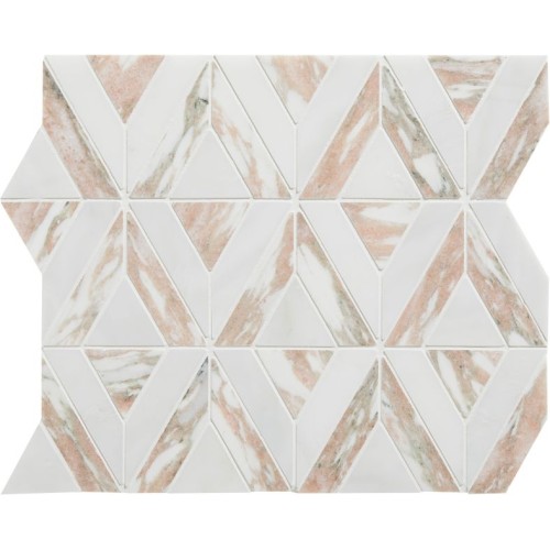 Ca Pietra - East Java Marble Temple Mosaic 30.3 x 35 x 1.0cm