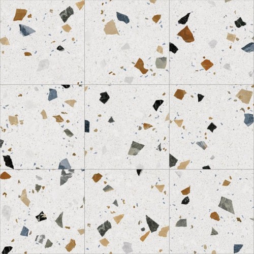 Ca Pietra - Piazza Geo Pearl Porcelain Tile 60 x 60 x 0.9cm