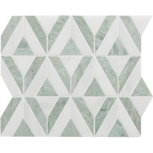 Ca Pietra - East Java Marble Temple Mosaic 30.3 x 35 x 1.0cm